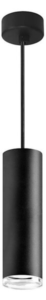 Koupelnový lustr na lanku TURYN 1xGU10/10W/230V IP44 černá