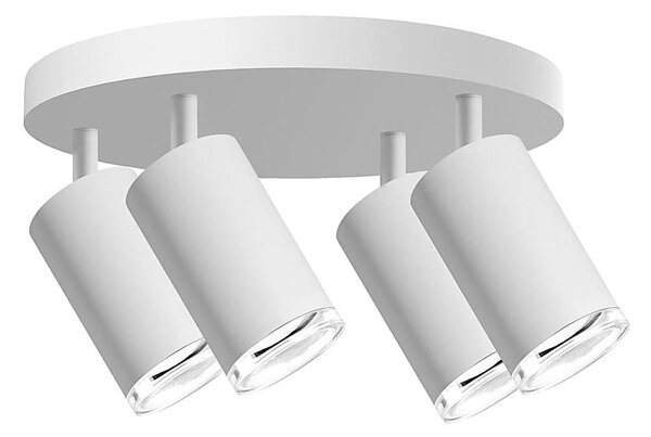 Koupelnové bodové svítidlo TURYN 4xGU10/10W/230V IP44 bílá