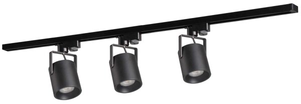 Bodové svítidlo do lištového systému MINOR 3xGU10/10W/230V + 1 m lištový systém