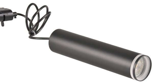 Lustr na lanku do lištového systému PARIS 3xGU10/10W/230V + 1 m lištový systém