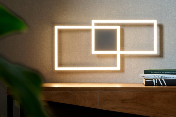 STROPNÍ LED SVÍTIDLO, 49/24,5/5 cm Boxxx - Stropní svítidla