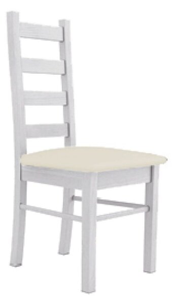 Jídelní židle 43 MEX 10609, Dekor borovice Andersen/potah béžový