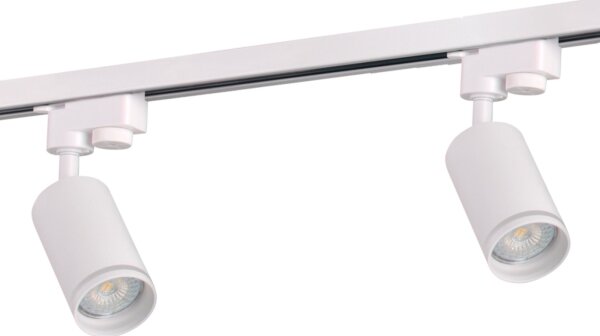 Bodové svítidlo do lištového systému PARIS 3xGU10/10W/230V + 1 m lištový systém