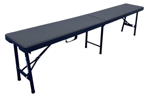 TENTino Plastová skládací lavice BLACK 180 cm