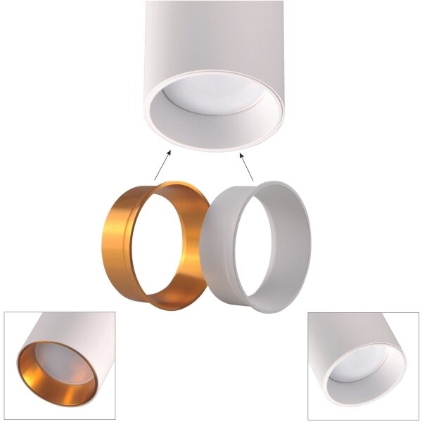 Bodové svítidlo do lištového systému MARIBEL 3xGU10/10W/230V +1 m lištový systém