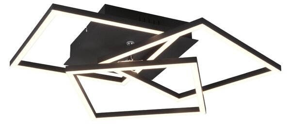 STROPNÍ LED SVÍTIDLO, 41,3/38,5/9,3 cm Novel - Stropní svítidla