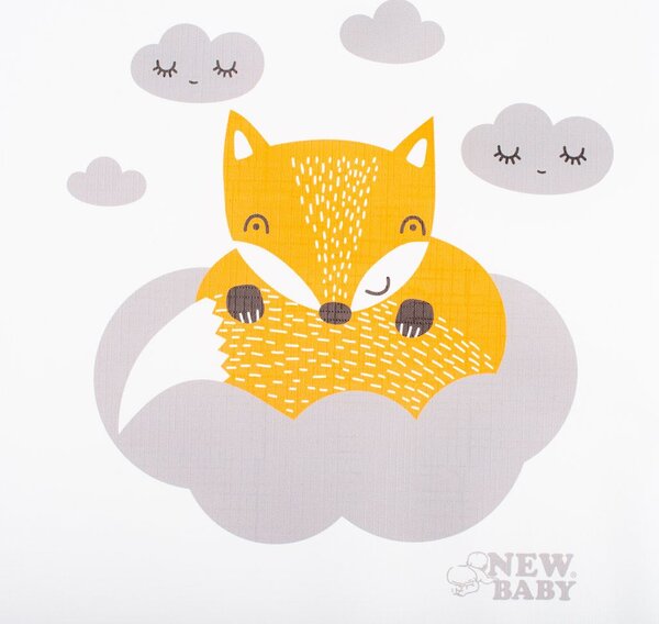 Přebalovací podložka New Baby Liška bílá 50x70cm