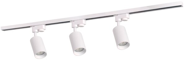 Bodové svítidlo do lištového systému MARIBEL 3xGU10/10W/230V +1 m lištový systém