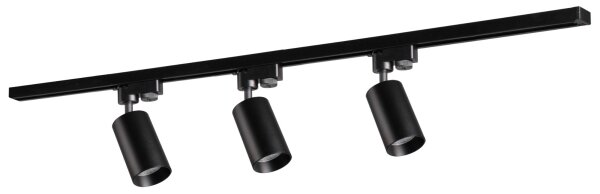 Bodové svítidlo do lištového systému MARIBEL 3xGU10/10W/230V +1 m lištový systém