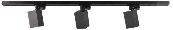 Bodové svítidlo do lištového systému SQUARE 3xGU10/10W/230V + 1 m lištový systém