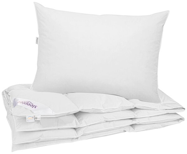 CELOROČNÍ PŘIKRÝVKA, 140/200 cm, peří, prachové peří Sleeptex - Přikrývky