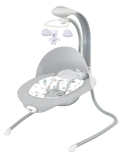 Dětské houpací lehátko NEW BABY TEDDY PLUS s vibrací