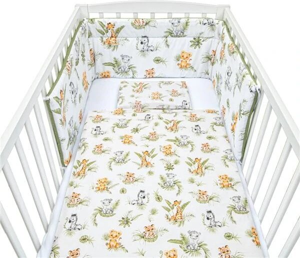 3-dílné ložní povlečení New Baby 100/135 cm Jungle
