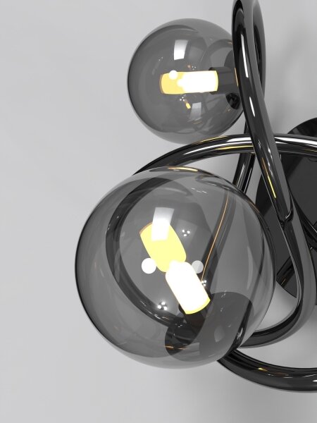 Wofi 4014-205 - LED Nástěnné svítidlo NANCY 2xG9/3,5W/230V černá/chrom