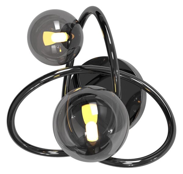 Wofi 4014-205 - LED Nástěnné svítidlo NANCY 2xG9/3,5W/230V černá/chrom