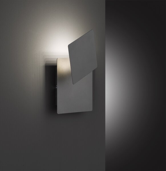 Wofi 4048-102Q - LED Nástěnné svítidlo BAYONNE LED/6,5W/230V antracit
