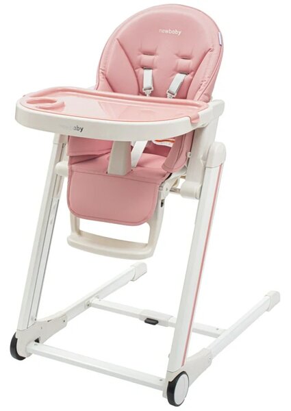 Jídelní židlička Muka NEW BABY dusty pink
