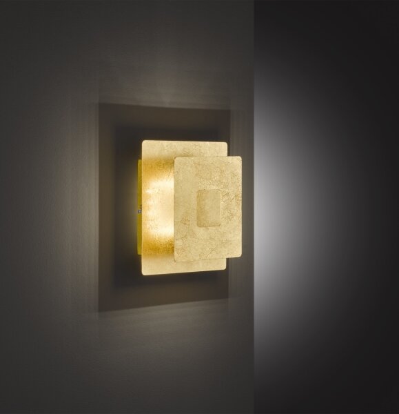 Wofi 4048-201Q - LED Nástěnné svítidlo BAYONNE LED/6,5W/230V zlatá