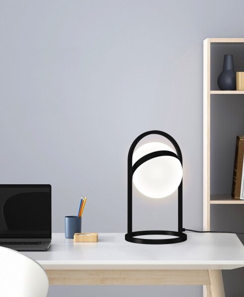 Wofi 8046-102 - LED Dotyková stmívatelná lampa AVIGNON LED/10,5W/230V černá
