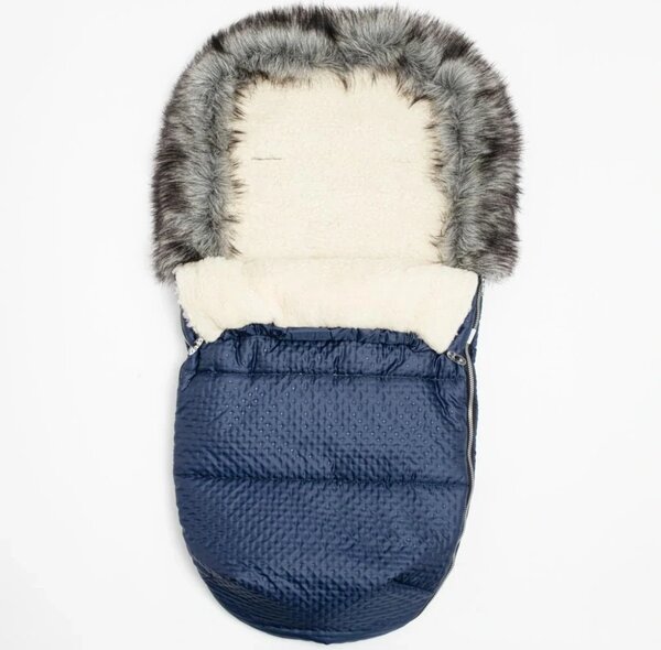 Zimní fusak New Baby Lux Wool blue