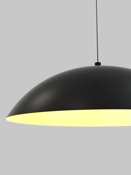 Wofi 6001-104 - LED Stmívatelný lustr na lanku ROSCOFF LED/19W/230V černá/zlatá