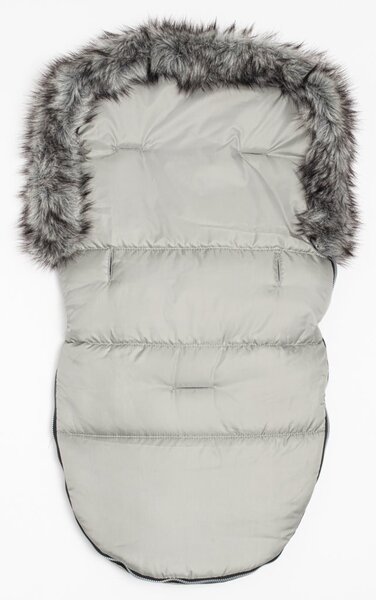 Zimní fusak New Baby Lux Fleece grey