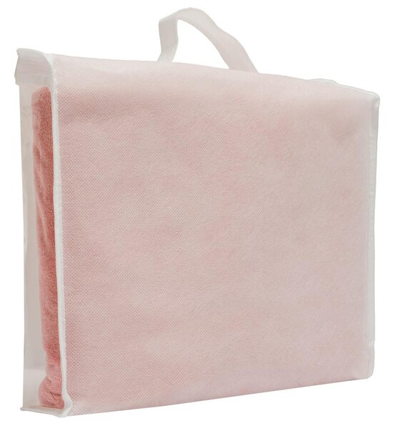 Dětská luxusní froté osuška s kapucí New Baby Comfortably 80x80 cm pink