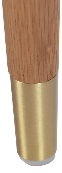 NOČNÍ STOLEK, dub, bílá, barvy dubu, 45/55/40 cm Boxxx - Online Only noční stolky, Online Only