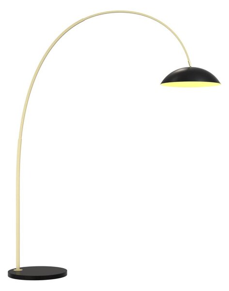 Wofi 3001-104 - LED Stmívatelná stojací lampa ROSCOFF LED/21W/230V černá/zlatá
