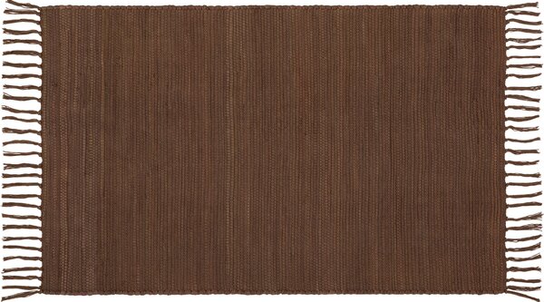 RUČNĚ TKANÝ KOBEREC, 70/120 cm, hnědá Boxxx - Vlněné koberce