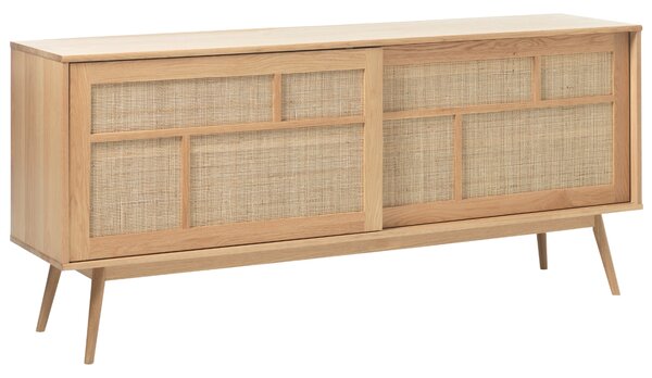 Unique Furniture Dubová komoda Barrali 180 x 45 cm