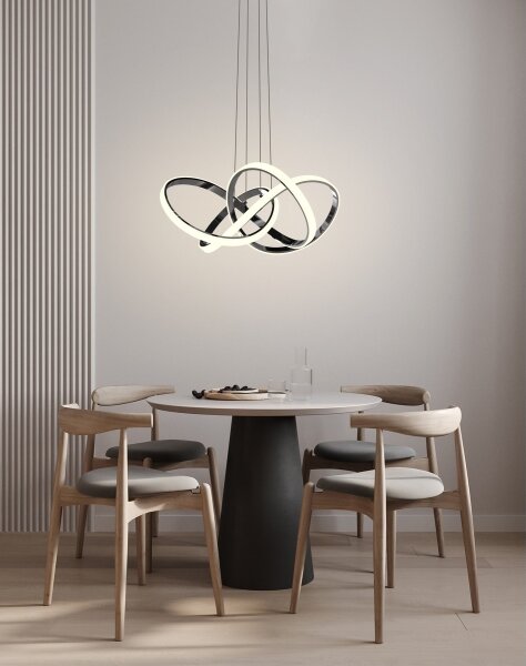 Wofi 6134-105L - LED Stmívatelný lustr na lanku INDIGO LED/50W/230V