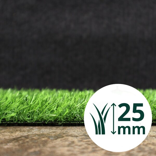 Trade Concept, Umělá tráva Pure Green kruh, 200x200 (průměr) kruh, zelená, exteriér