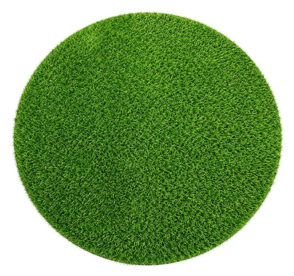 Trade Concept, Umělá tráva Pure Green kruh, 200x200 (průměr) kruh, zelená, exteriér