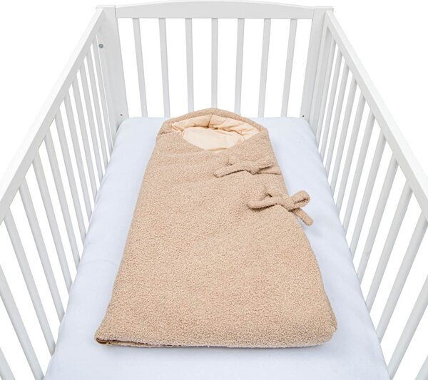 Zavinovačka, spací pytel New Baby Teddy béžová