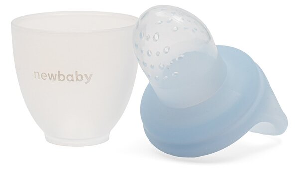 Dudlík na ovoce a zeleninu New Baby modrý