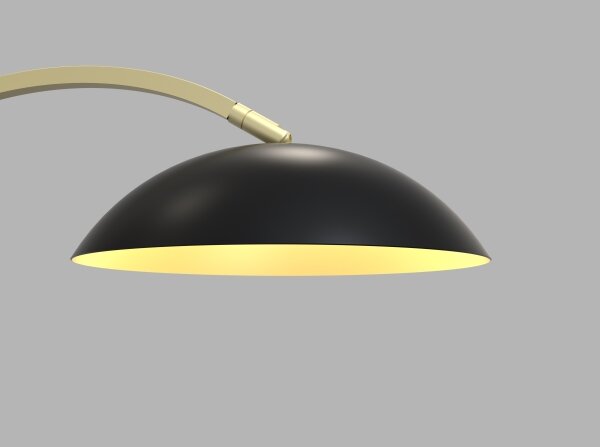 Wofi 8001-104- LED Dotyková stmívatelná lampa ROSCOFF LED/10,5W/230V černá/zlatá