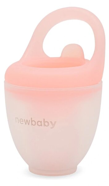 Dudlík na ovoce a zeleninu New Baby růžový