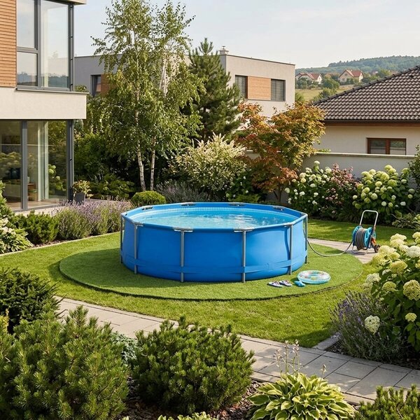 Betap, Umělá tráva Robina New kruh, 200x200 (průměr) kruh, zelená, exteriér
