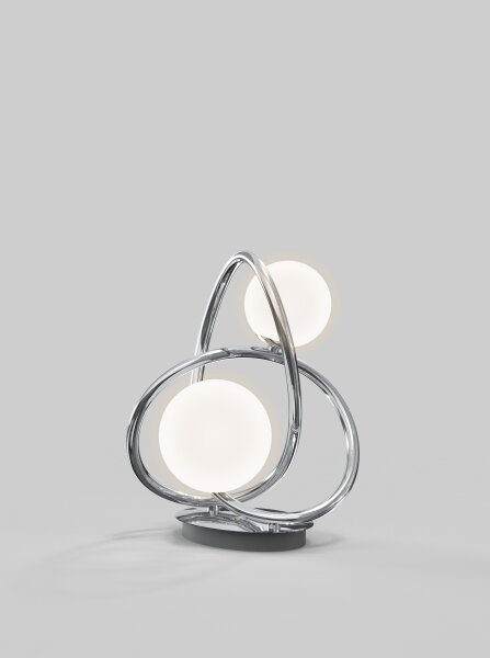 Wofi 8014-207 - LED Stolní lampa NANCY 2xG9/3,5W/230V lesklý chrom