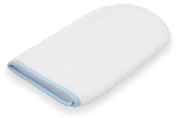 Dětská froté osuška s kapucí New Baby BASIC 80x80 modrá