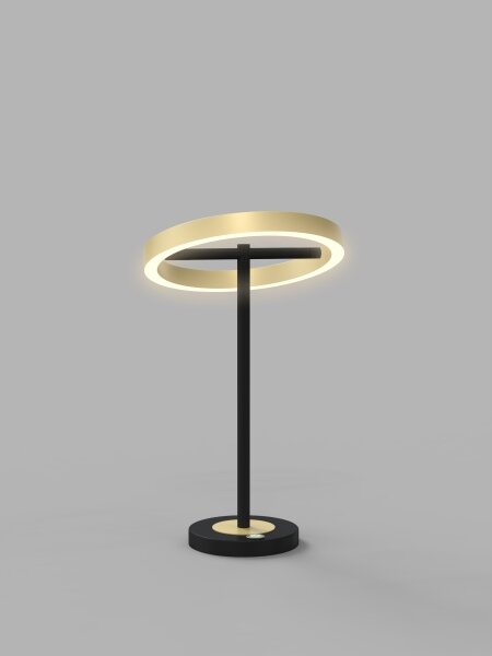Wofi 8016-104 - LED Dotyková stmívatelná lampa BREST LED/10,5W/230V černá/zlatá