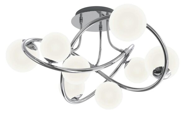 Wofi 9014-807 - LED Přisazený lustr NANCY 8xG9/3,5W/230V lesklý chrom