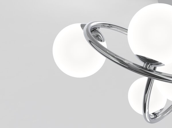 Wofi 9014-807 - LED Přisazený lustr NANCY 8xG9/3,5W/230V lesklý chrom