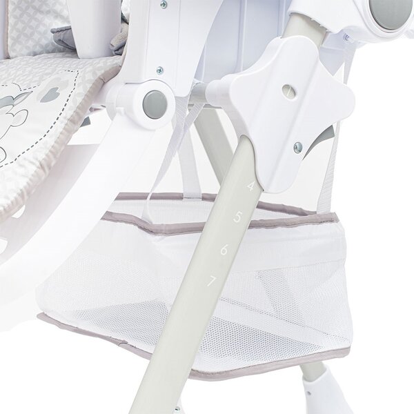 Jídelní židlička Baby Mix Infant grey