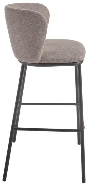 Kave Home Světle hnědá barová židle Ciselia 75 cm