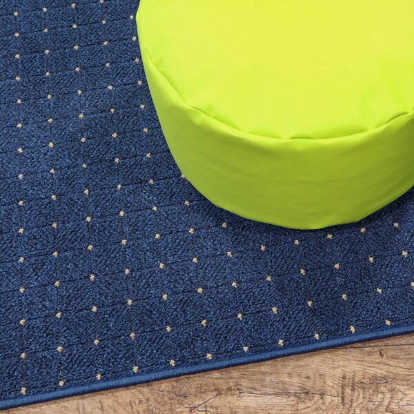 Condor Carpets, Kusový koberec Udinese modrý, 50x80, modrá, chodba / předsíň
