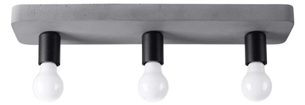 Sollux SL.1158 - Bodové svítidlo TAVO 3xE27/15W/230V beton