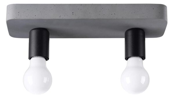 Sollux SL.1157 - Bodové svítidlo TAVO 2xE27/15W/230V beton