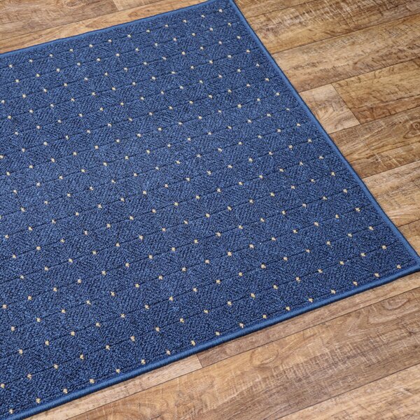 Condor Carpets, Kusový koberec Udinese modrý, 50x80, modrá, chodba / předsíň